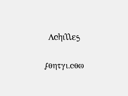 Achilles