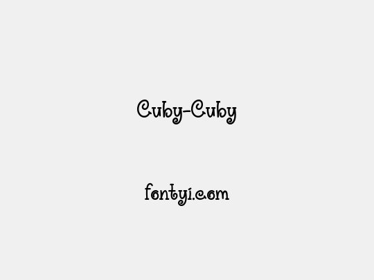 Cuby-Cuby
