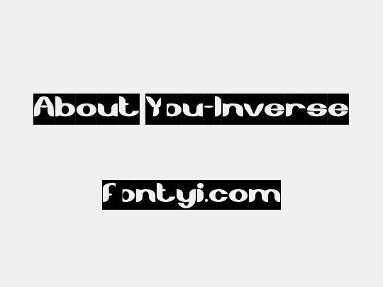 About You-Inverse