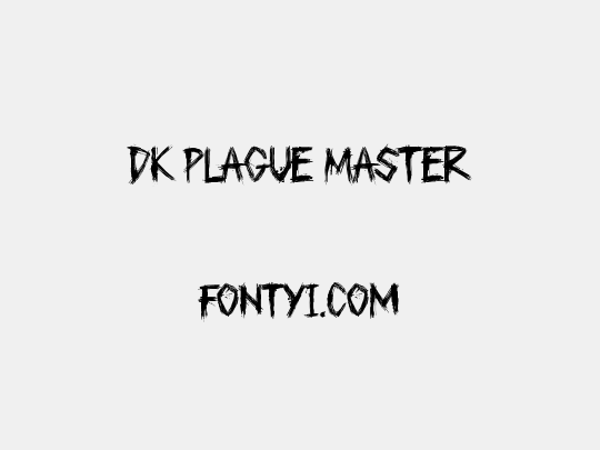 DK Plague Master