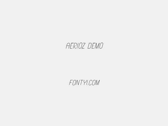 Aerioz Demo