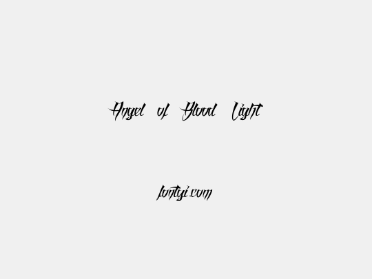 Angel of Blood Light