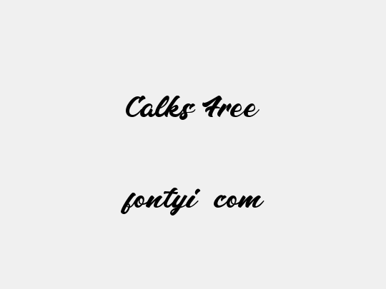 Calks Free