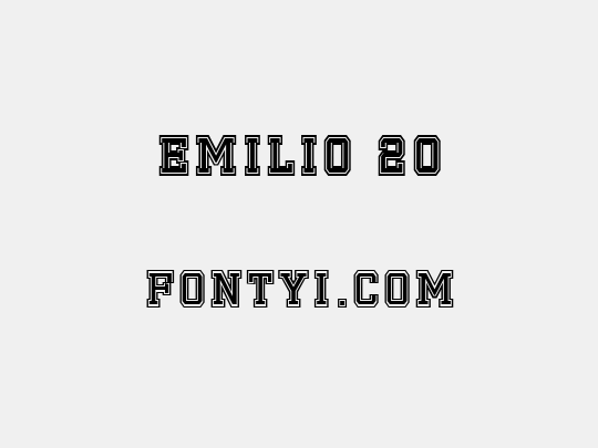 Emilio 20
