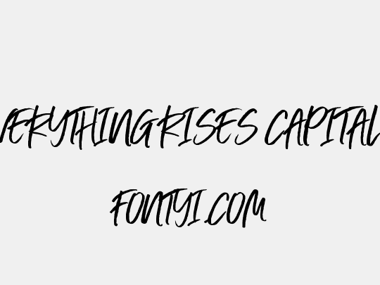 Everything RISES Capitals