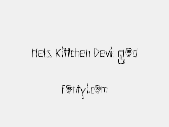 Hells Kittchen Devil God