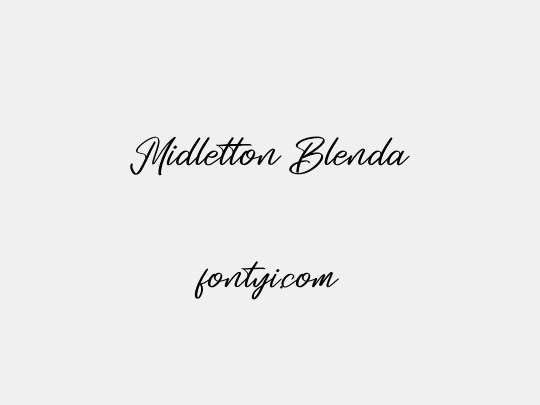 Midletton Blenda