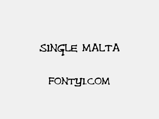 Single Malta