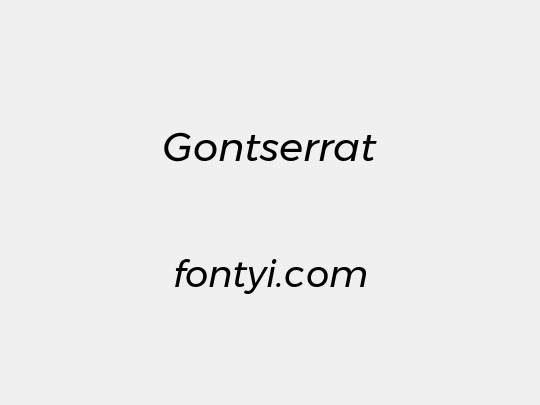 Gontserrat