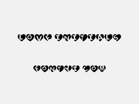 love initials