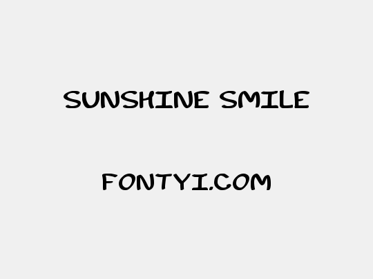 Sunshine Smile