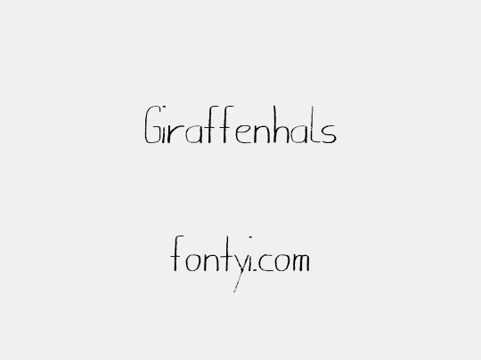 Giraffenhals