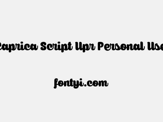 Caprica Script Upr Personal Use