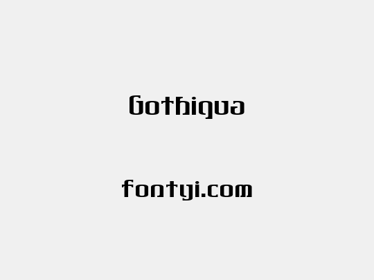 Gothiqua