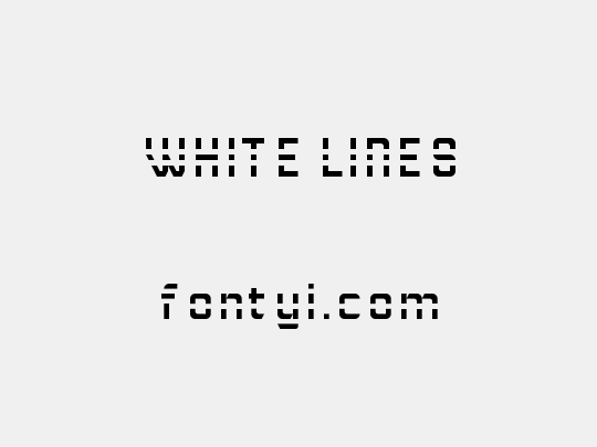 WHITE LINES