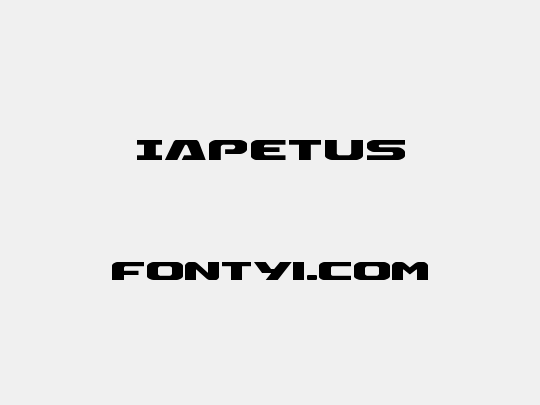 Iapetus