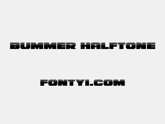 Bummer Halftone