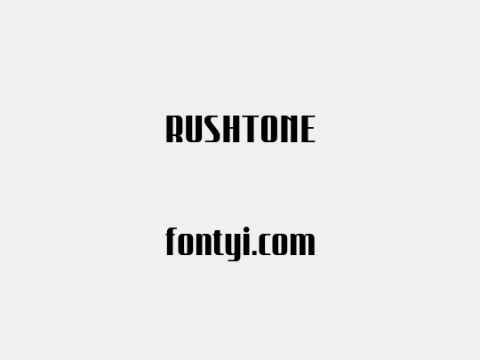 RUSHTONE