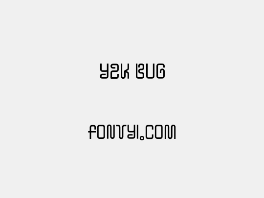 Y2K Bug