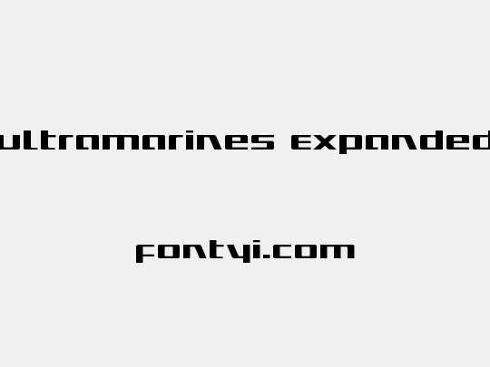 Ultramarines Expanded