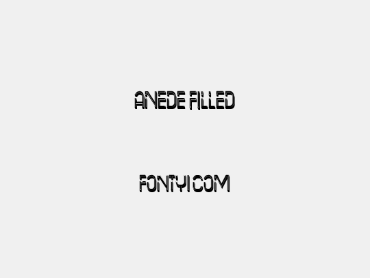 Anede Filled
