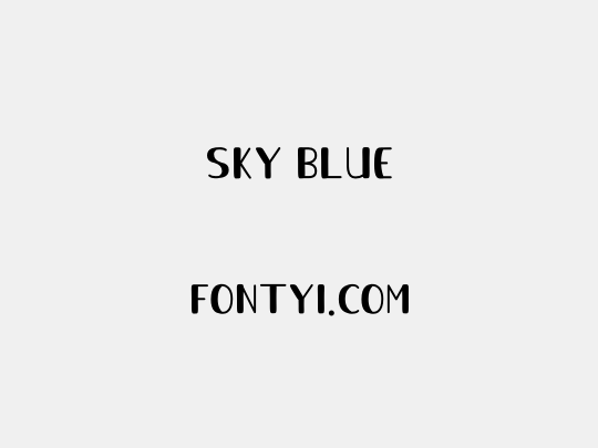 Sky Blue