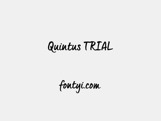 Quintus_TRIAL