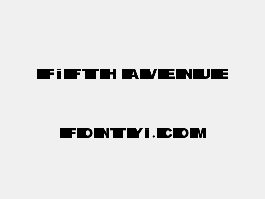 fifth avenue