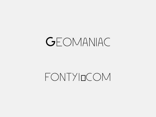 Geomaniac