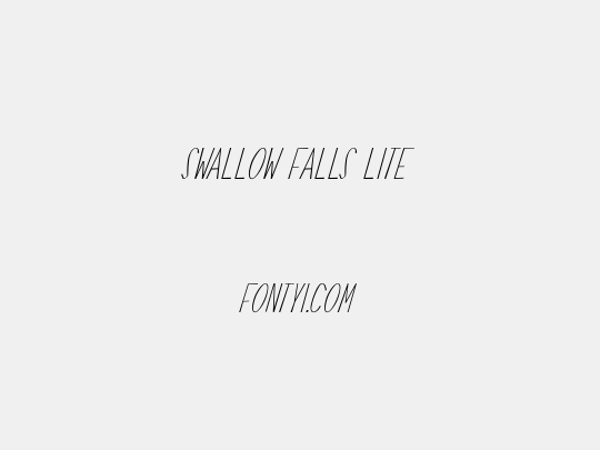 Swallow Falls Lite