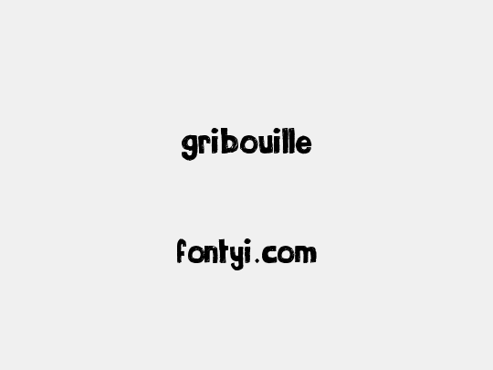 Gribouille