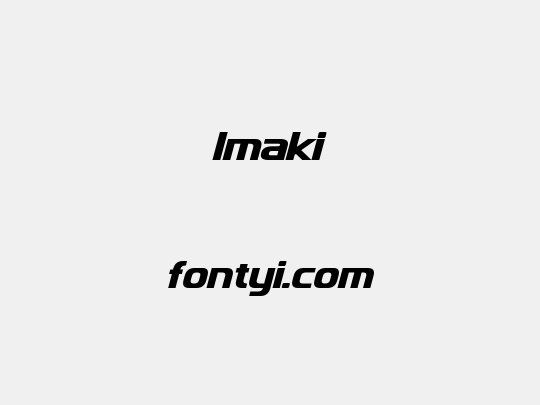 Imaki