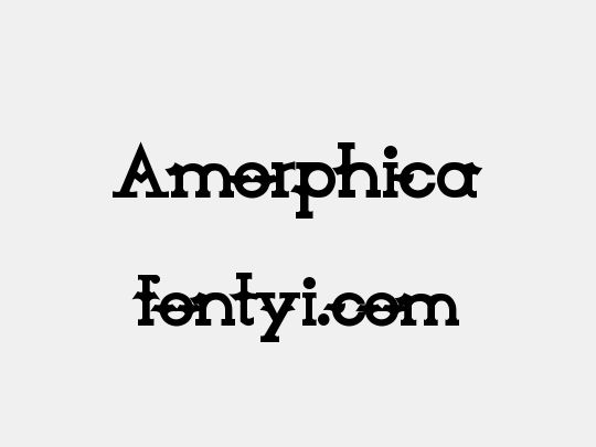 Amorphica