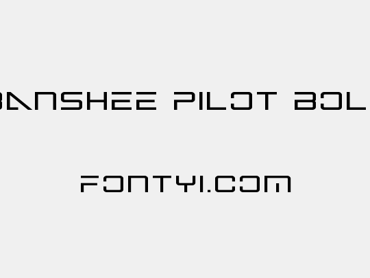 Banshee Pilot Bold