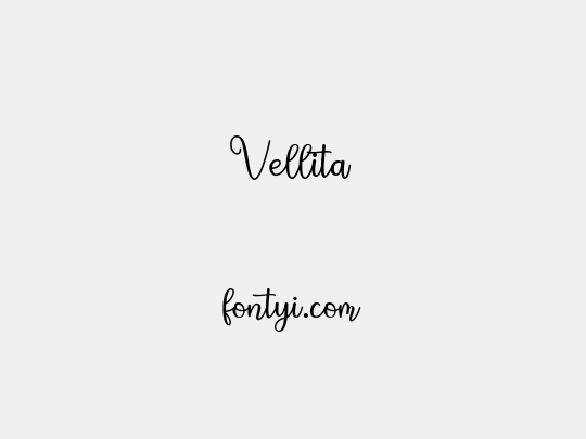 Vellita