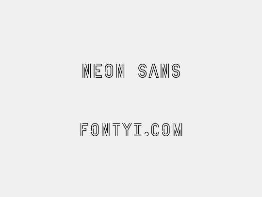 Neon Sans