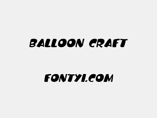 Balloon Craft