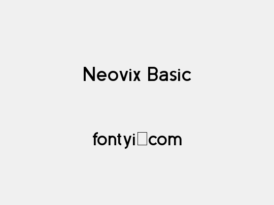 Neovix Basic