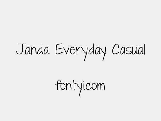 Janda Everyday Casual