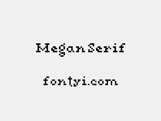 Megan Serif
