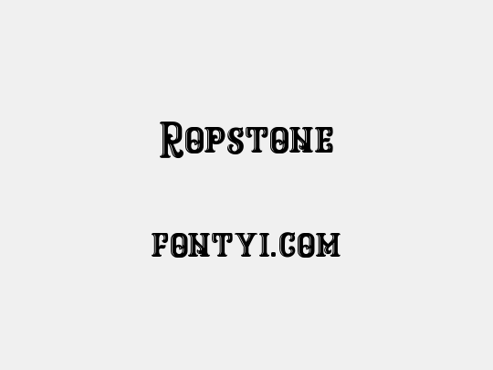 Ropstone