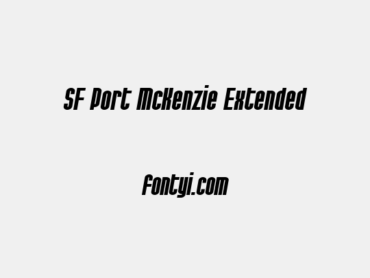 SF Port McKenzie Extended