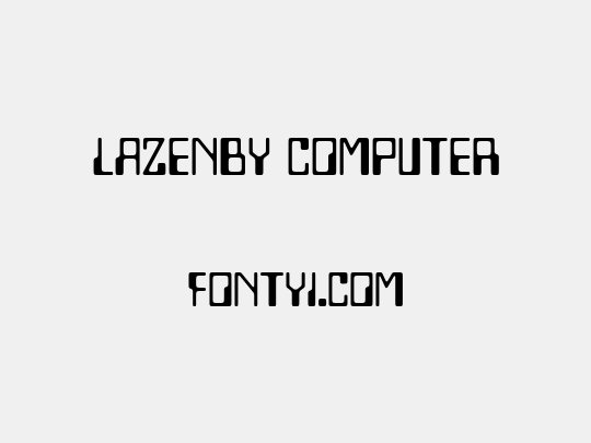 Lazenby Computer
