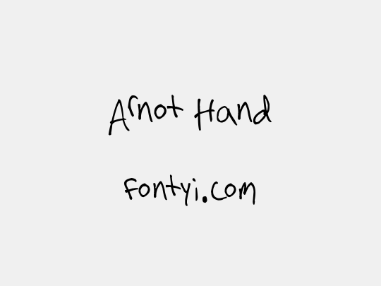 Arnot Hand