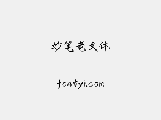 妙笔老文体