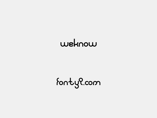weknow