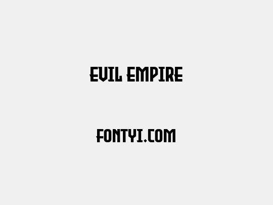Evil Empire