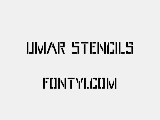 Umar Stencils