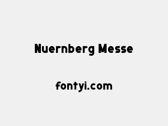 Nuernberg Messe