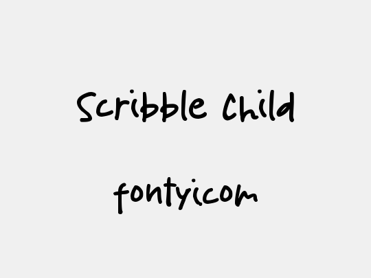 Scribble Child